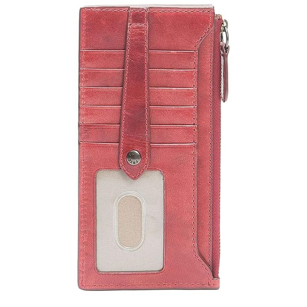 Frye Melissa Snap Leather Card Wallet with ID Window